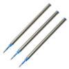 3er-Pack Blaue Rollerball-Nachfüllminen für Diplomat Rollerball-Stifte
