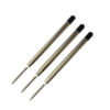 3er-Pack schwarze Kugelschreiberminen für Acme Studio Brush-Kugelschreiber