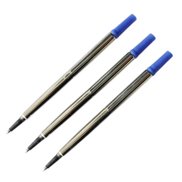 Packung mit 3 Blauen Rollerball-Minen für Parker 75 Rollerball-Stifte
