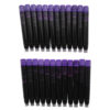 24er-Pack violette schlanke Tintenpatronen für Bexley-Füllfederhalter