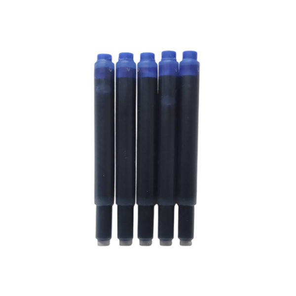 5er-Pack blaue Deluxe Tintenpatronen für A.G. Spalding-Füllfederhalter